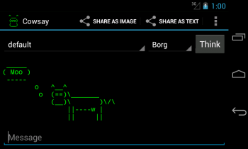 Cowsay-android