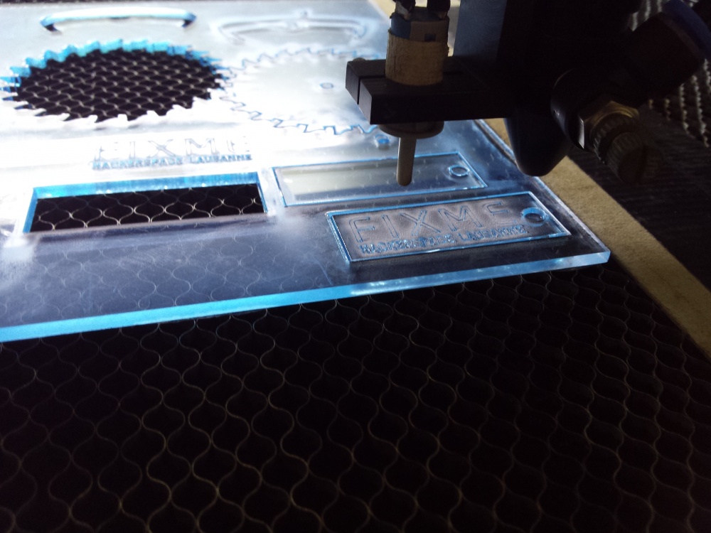 Old makerspace laser cutter Fixme.ch